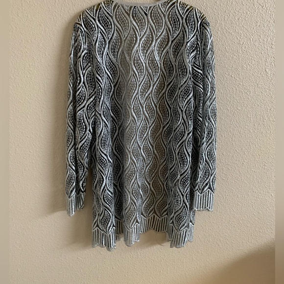 Hosanna Design Silver Lace Art-To-Wear Opening Evening Event Jacket Blazer 🌴 - Picture 4 of 10